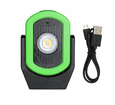 MXN00811 Cyclops WorkStar® 811 Rechargeable Commercial Grade LED Work Lights-HiViz Green